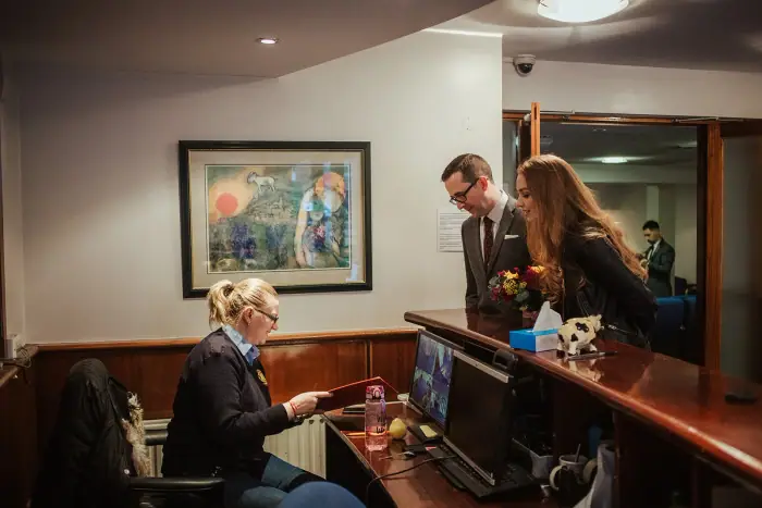 Christine & Cody, Dublin Registry Office — photograph 31