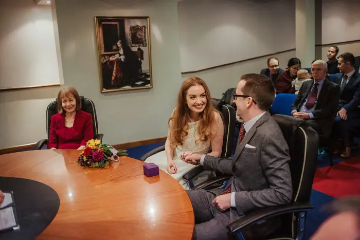 Christine & Cody, Dublin Registry Office — photograph 39