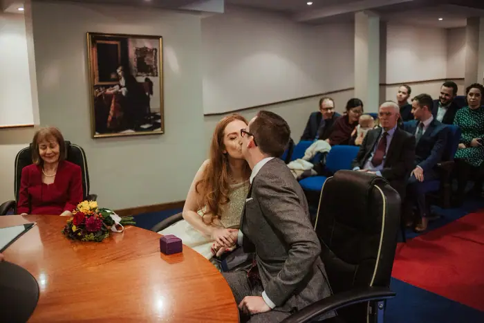 Christine & Cody, Dublin Registry Office — photograph 40