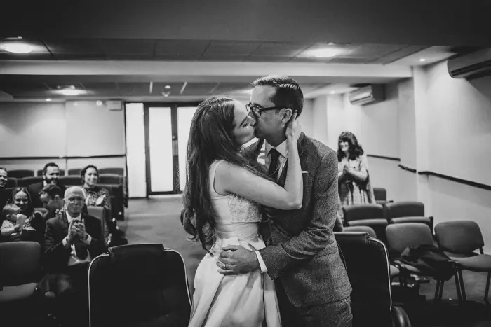 Christine & Cody, Dublin Registry Office — photograph 42