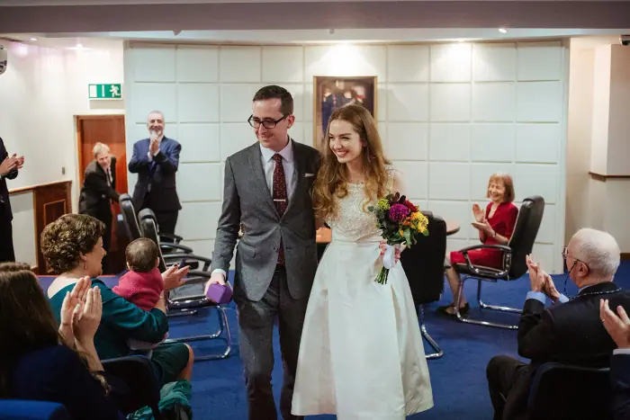 Christine & Cody, Dublin Registry Office — photograph 43