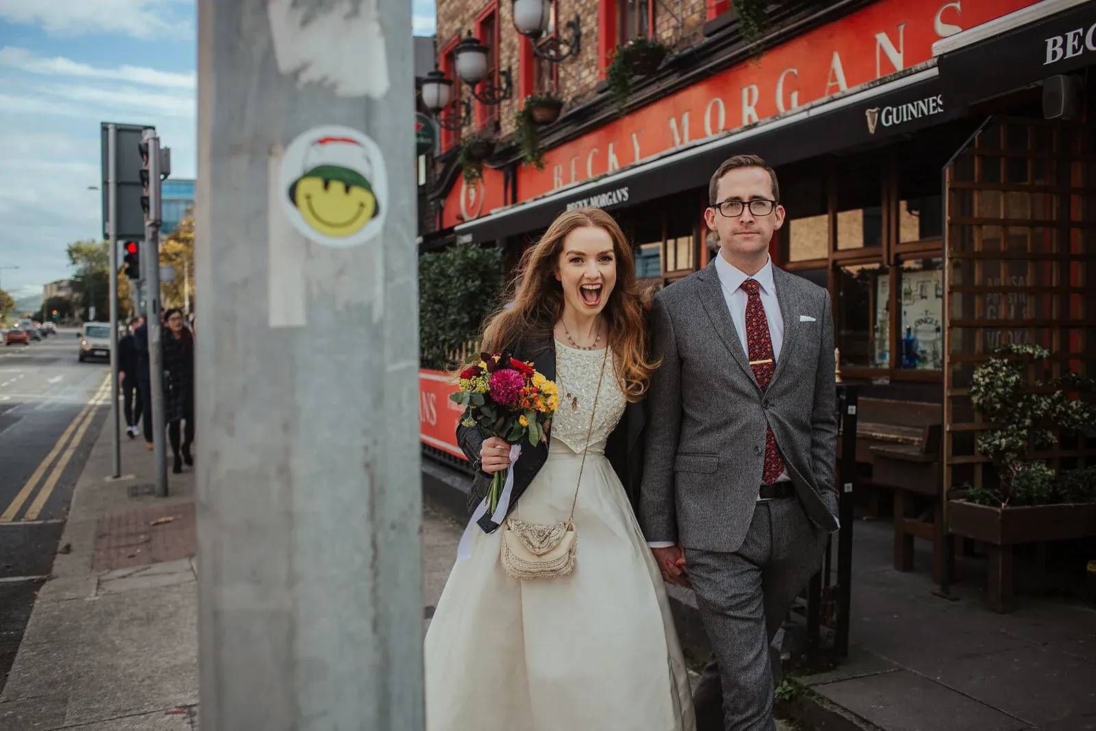 Christine & Cody, Dublin Registry Office — opening photograph