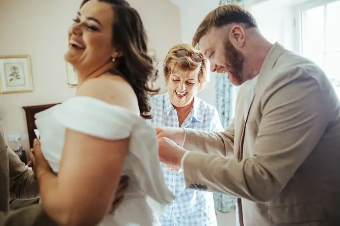 Julie & Linda’s colourful Martinstown House wedding — photograph 6