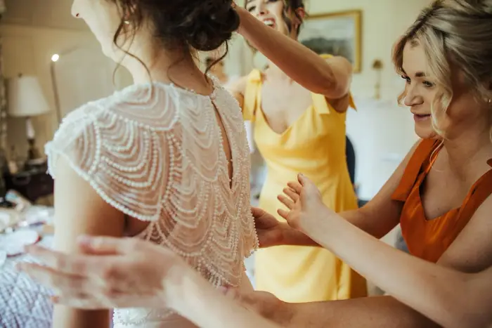 Julie & Linda’s colourful Martinstown House wedding — photograph 12