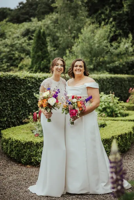 Julie & Linda’s colourful Martinstown House wedding — photograph 21