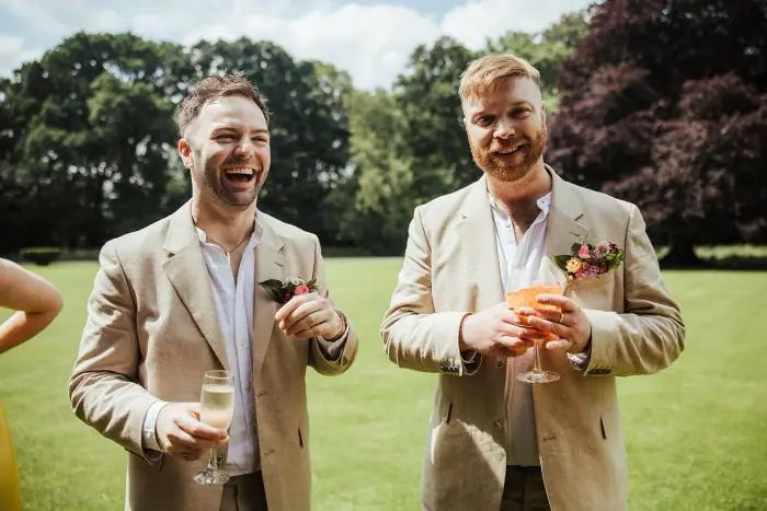 Julie & Linda’s colourful Martinstown House wedding — photograph 32
