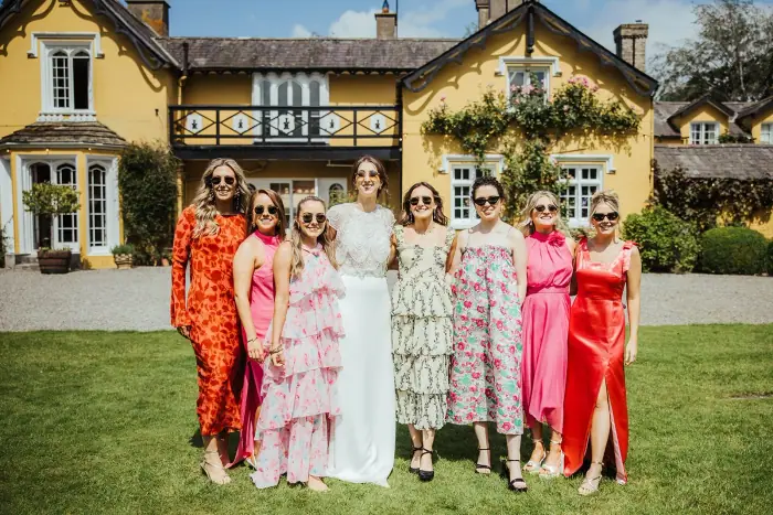 Julie & Linda’s colourful Martinstown House wedding — photograph 36