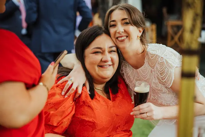 Julie & Linda’s colourful Martinstown House wedding — photograph 39