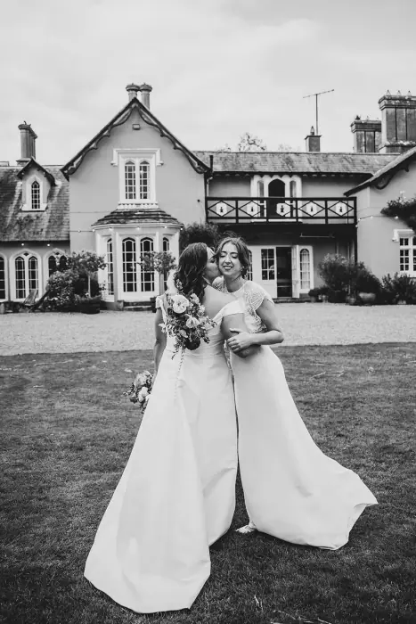 Julie & Linda’s colourful Martinstown House wedding — photograph 50