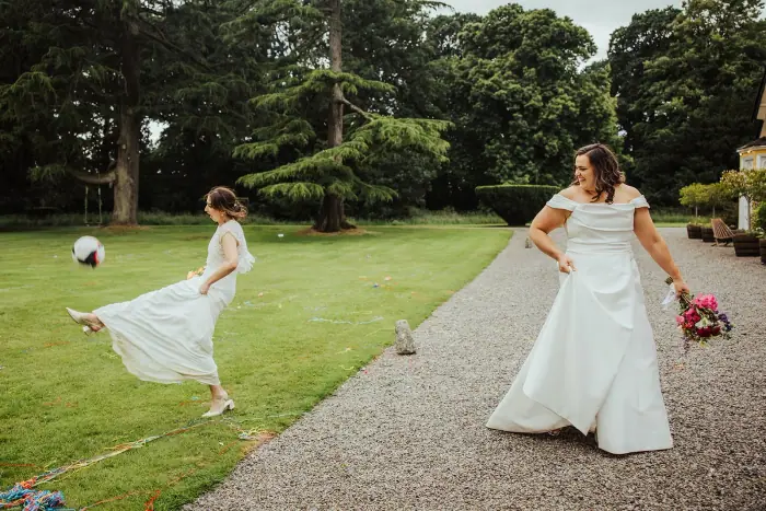 Julie & Linda’s colourful Martinstown House wedding — photograph 51