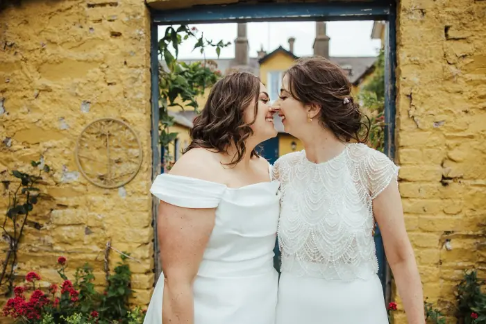 Julie & Linda’s colourful Martinstown House wedding — photograph 52