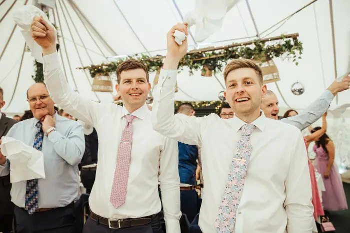 Julie & Linda’s colourful Martinstown House wedding — photograph 57