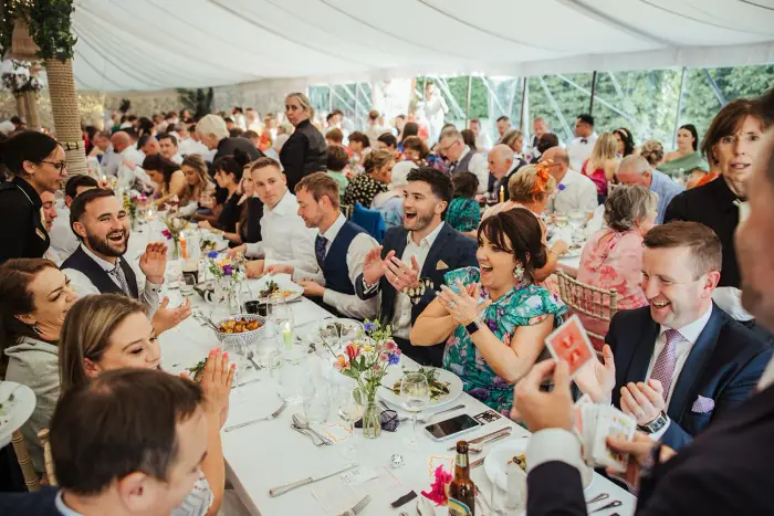 Julie & Linda’s colourful Martinstown House wedding — photograph 63