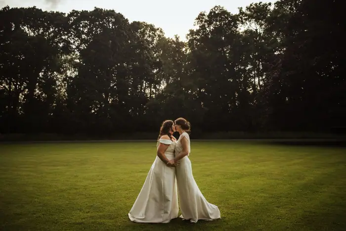 Julie & Linda’s colourful Martinstown House wedding — photograph 68