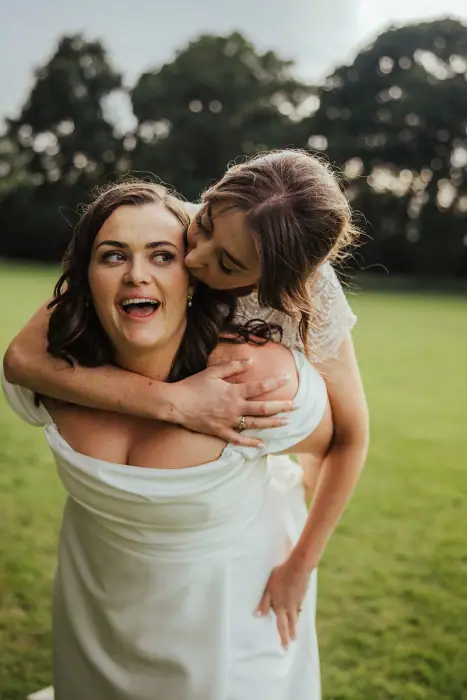 Julie & Linda’s colourful Martinstown House wedding — photograph 70