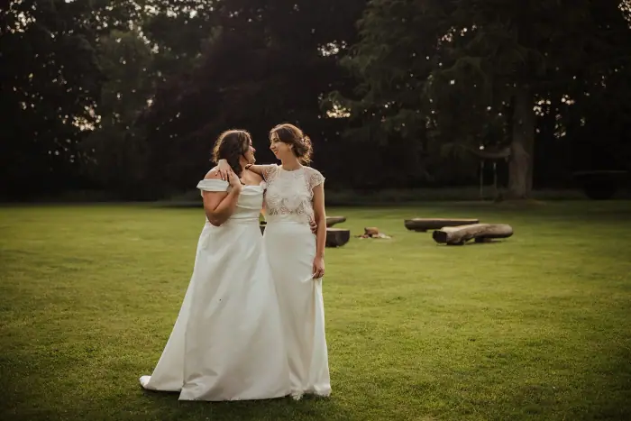 Julie & Linda’s colourful Martinstown House wedding — photograph 72