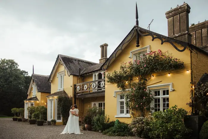 Julie & Linda’s colourful Martinstown House wedding — photograph 73