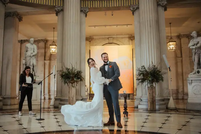 Marianne & Andreas, City Hall, Dublin — photograph 39