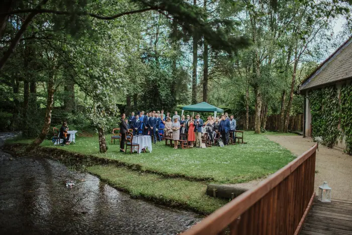 Mariosa & Stephen’s outdoor ceremony in Wicklow — photograph 9