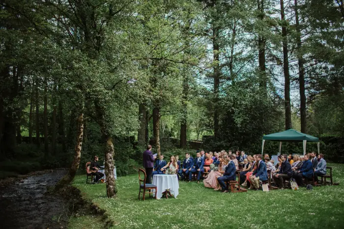 Mariosa & Stephen’s outdoor ceremony in Wicklow — photograph 14