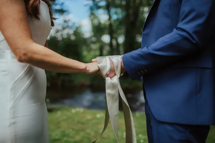 Mariosa & Stephen’s outdoor ceremony in Wicklow — photograph 24