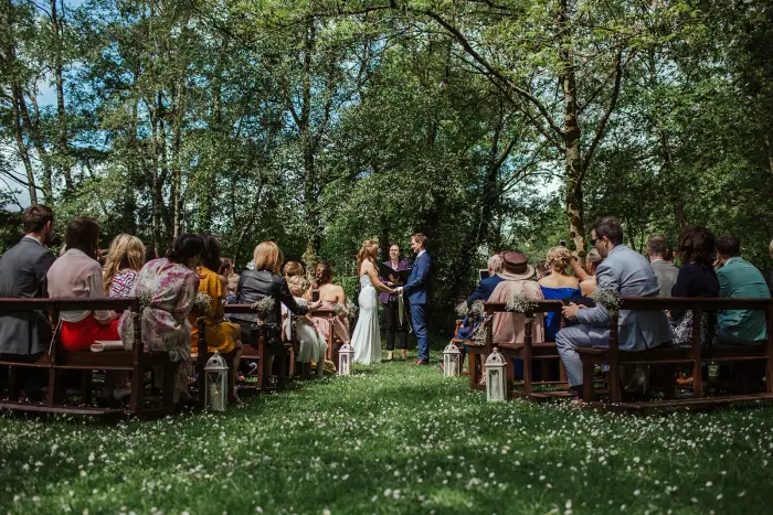 Mariosa & Stephen’s outdoor ceremony in Wicklow — photograph 25
