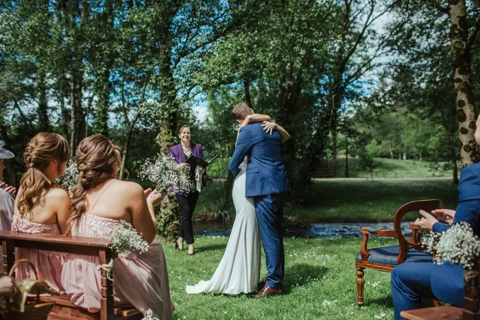 Mariosa & Stephen’s outdoor ceremony in Wicklow — photograph 33