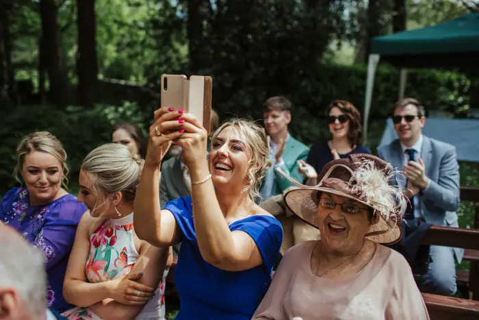 Mariosa & Stephen’s outdoor ceremony in Wicklow — photograph 35