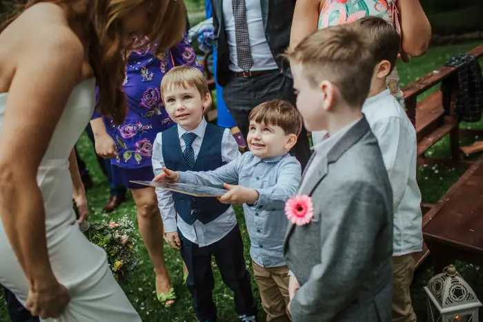 Mariosa & Stephen’s outdoor ceremony in Wicklow — photograph 45