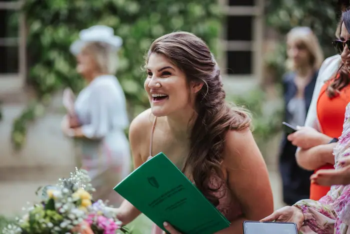 Mariosa & Stephen’s outdoor ceremony in Wicklow — photograph 52