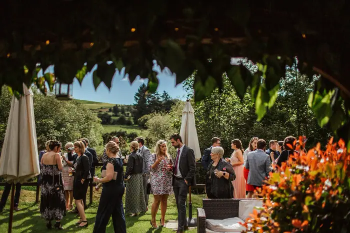 Mariosa & Stephen’s outdoor ceremony in Wicklow — photograph 77