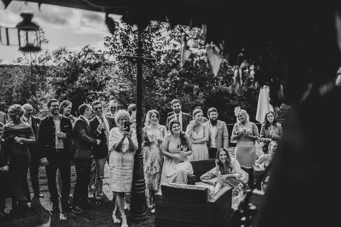 Mariosa & Stephen’s outdoor ceremony in Wicklow — photograph 85