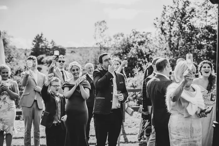 Mariosa & Stephen’s outdoor ceremony in Wicklow — photograph 87