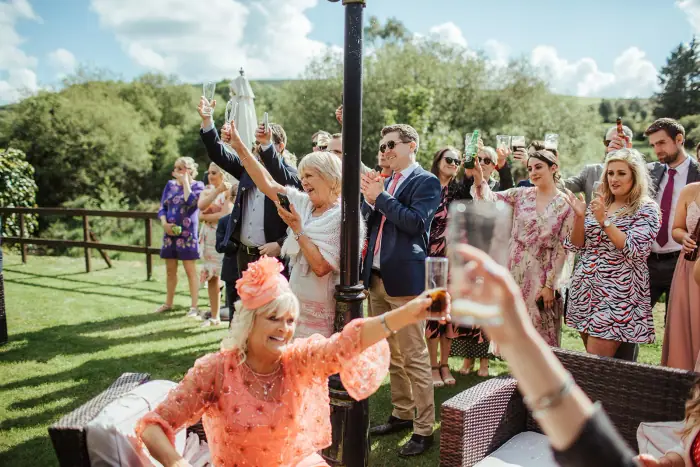 Mariosa & Stephen’s outdoor ceremony in Wicklow — photograph 92